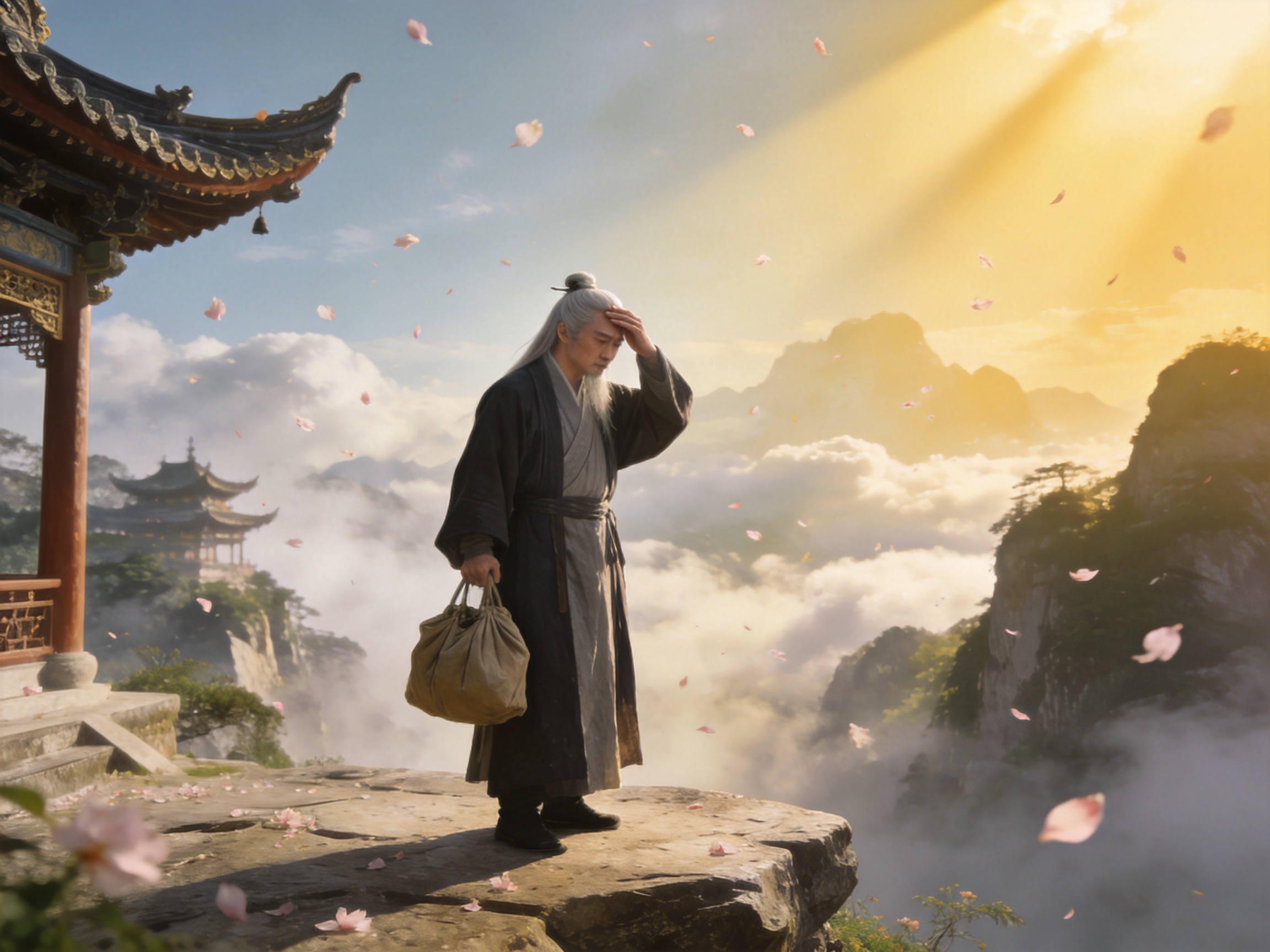 《仙侠：师尊他总想下班》海报